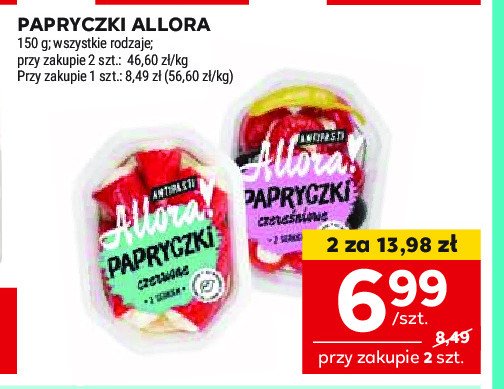 Papryczki czerwone z serem Allora! promocja