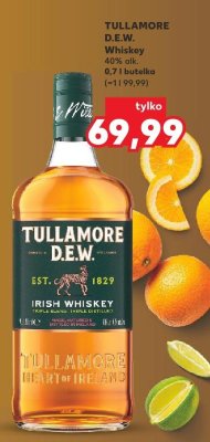 Whisky 40% alk. promocja w Kaufland