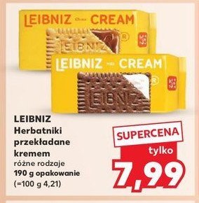 Ciastka keks & cream choco Leibniz Leibniz bahlsen promocja