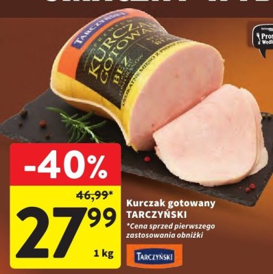 Kurczak gotowany TARCZYŃSKI promocja w Intermarche