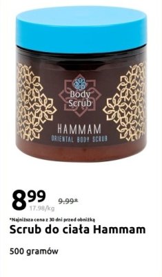 Scrub do ciała Hammam promocja w Action