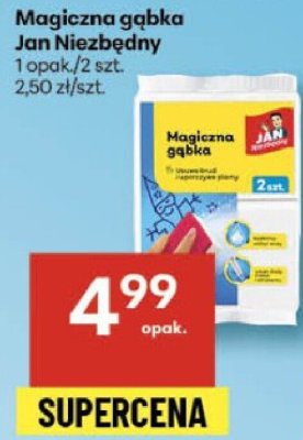 Magiczna gąbka Jan Niezbędny promocja w Delikatesy Centrum