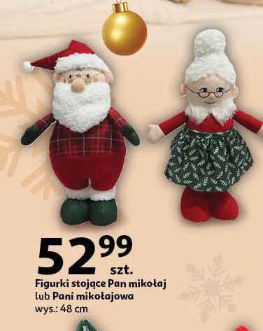 Figurka pan mikołaj 48 cm promocja