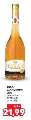 Wino białe słodkie promocja w Kaufland