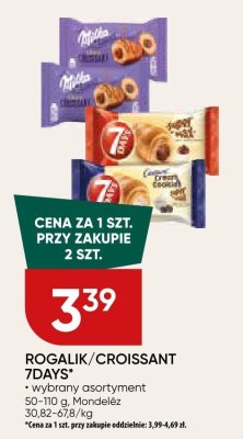 Rogalik/croissant 7days wybrany asortyment Mondelez promocja w Chata Polska