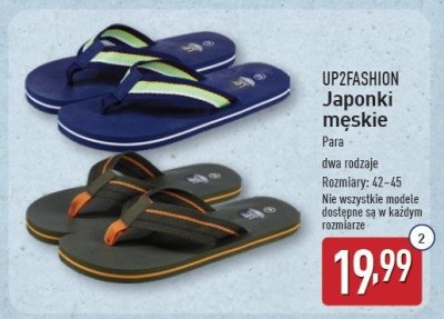 Japonki męskie 42-45 Up2fashion promocja