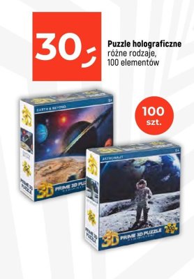 Puzzle holograficzne różne rodzaje 100 elementów promocja w Dealz