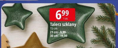 Talerz szklany promocja w Leclerc