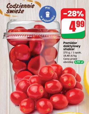 Pomidor daktylowy shaker promocja w Dino