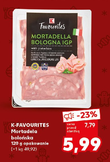 Mortadela bolońska K-classic favourites promocja