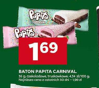 Baton czekolada Papita promocja