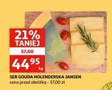 Ser gouda holenderska Jansen promocja w POLOmarket