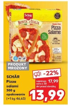 Pizza salami SCHAR BONTA D' ITALIA promocja