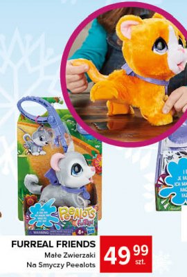 Furreal ma艂e zwierzaki na smyczy peealots Hasbro promocja