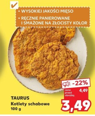 Kotlety schabowe promocja w Kaufland