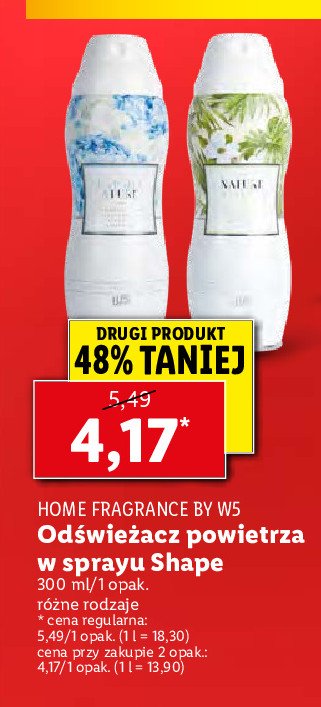 Odświeżacz powietrza nature pure promocja