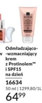 Krem Odmładzająco-wzmacniający z Protinolem i SPF15 na dzień promocja w AVON
