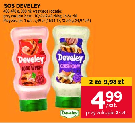 Sos 1000 wysp Develey promocja