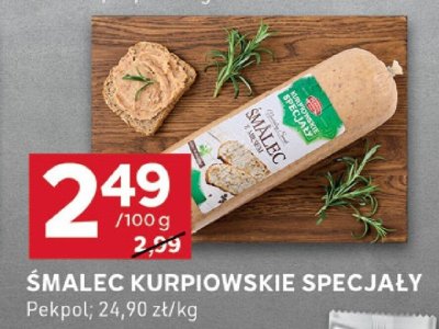 Smalec kurpiowskie specjały promocja w Stokrotka