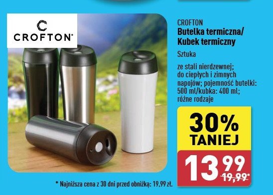 Kubek termiczny 400 ml Crofton promocja