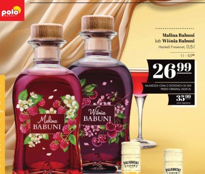 Likier Malina 0,5l promocja w POLOmarket