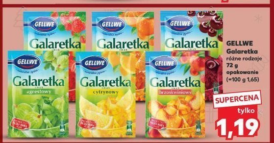 Galaretka agrestowa Gellwe promocja