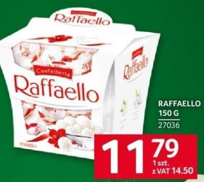 Raffaello 150 g promocja w Selgros