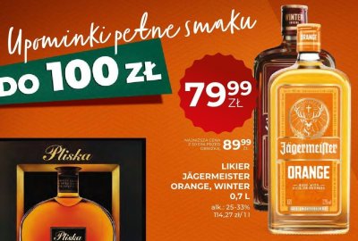 Brandy Pliska XO 0,7L promocja w Duży Ben