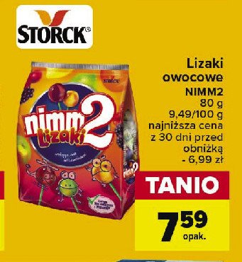 Lizaki Nimm2 lizaki promocja w Carrefour Market