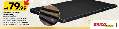 Mata dla zwierząt Golden Dog promocja w Bricomarche