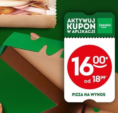 Pizza na wynos promocja w Żabka