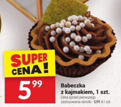 Babeczka z kajmakiem, 1 szt. promocja w Twój Market