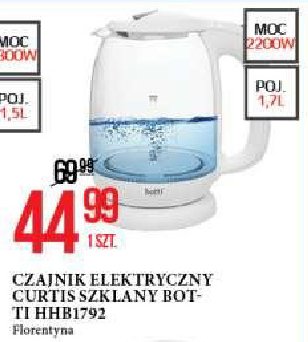 Czajnik hhb 1792 Botti electronic promocja