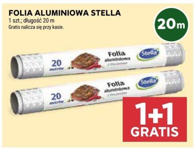 Folia aluminiowa Stella 1 szt., długość 20 m promocja w Stokrotka