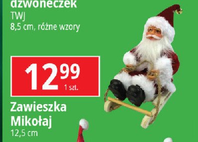 Zawieszka mikołaj promocja w Leclerc