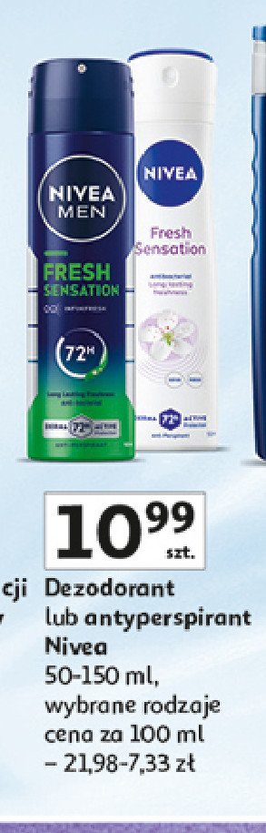 Antyperspirant Nivea fresh sensation promocja w Super-Pharm