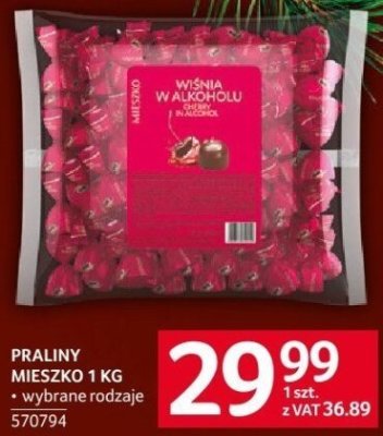 Praliny mieszko 1 kg promocja w Selgros