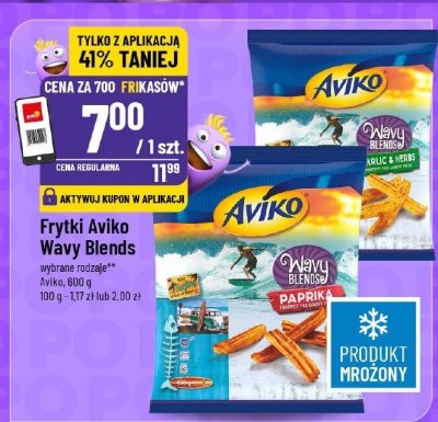 Frytki Aviko Wavy Blends różne rodzaje promocja w POLOmarket