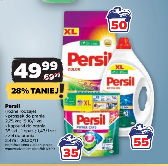 Proszek do prania Persil color promocja w Netto