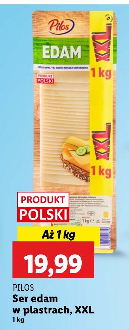 Ser edam Pilos promocja