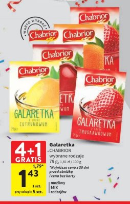 Galaretka o smaku cytrynowym Chabrior promocja