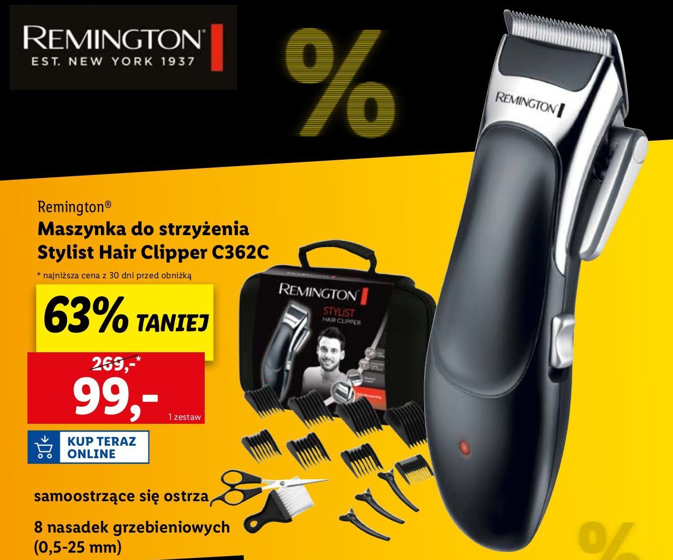 Maszynka do strzyżenia c362c Remington promocja