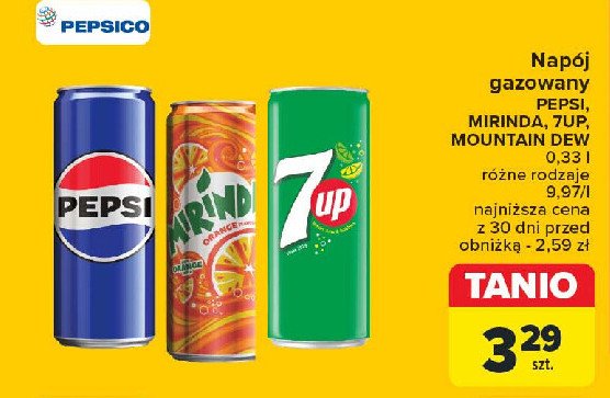 Napój Pepsi promocja w Carrefour Market