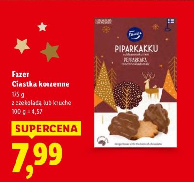 Ciastka korzenne promocja w Lidl