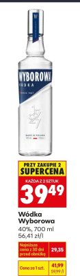 Wódka promocja w Biedronka