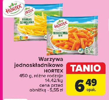 Marchewka mini Hortex promocja