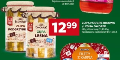 Zupa podgrzybkowa/leśna Dworek promocja w Stokrotka