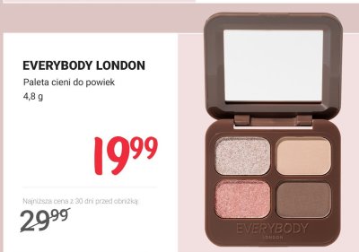 Paleta cieni do powiek  promocja w Rossmann