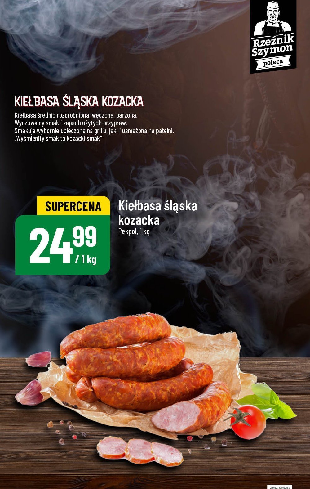 Kiełbasa śląska kozacka Pekpol promocja w POLOmarket