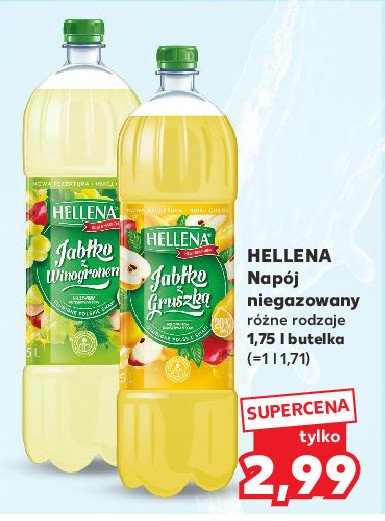Napój jabłko-gruszka Hellena promocja w Kaufland